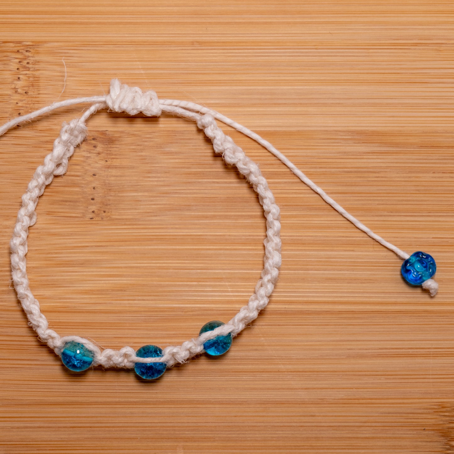 Crackled Ocean armband