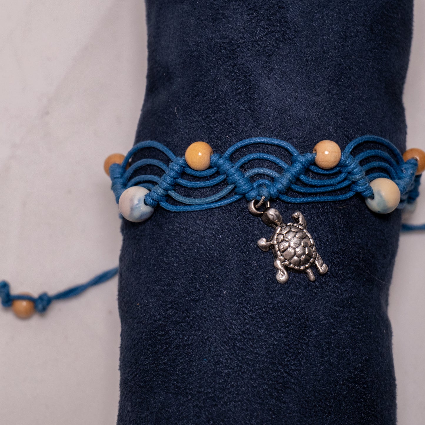 Blue Wave Turtle armband