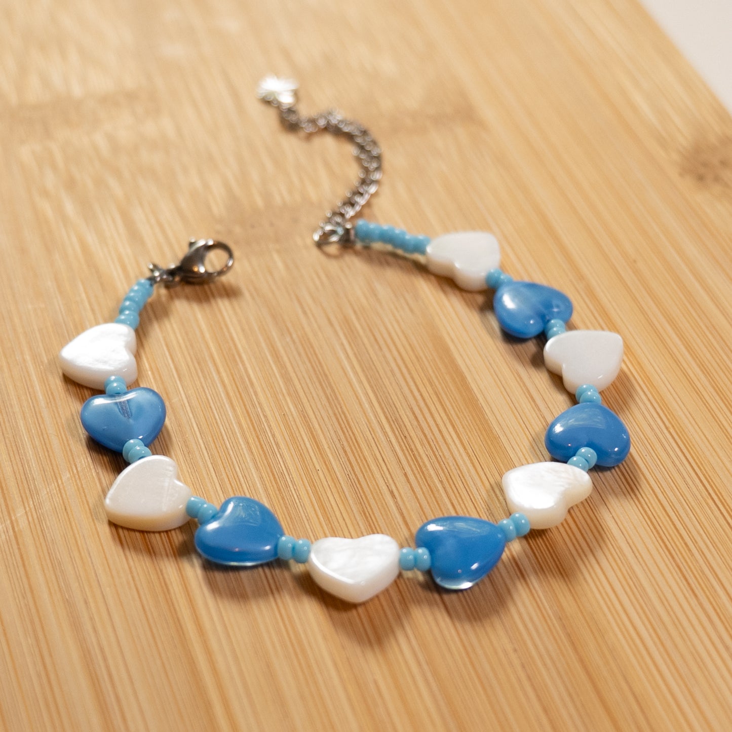 Blue Heart armband