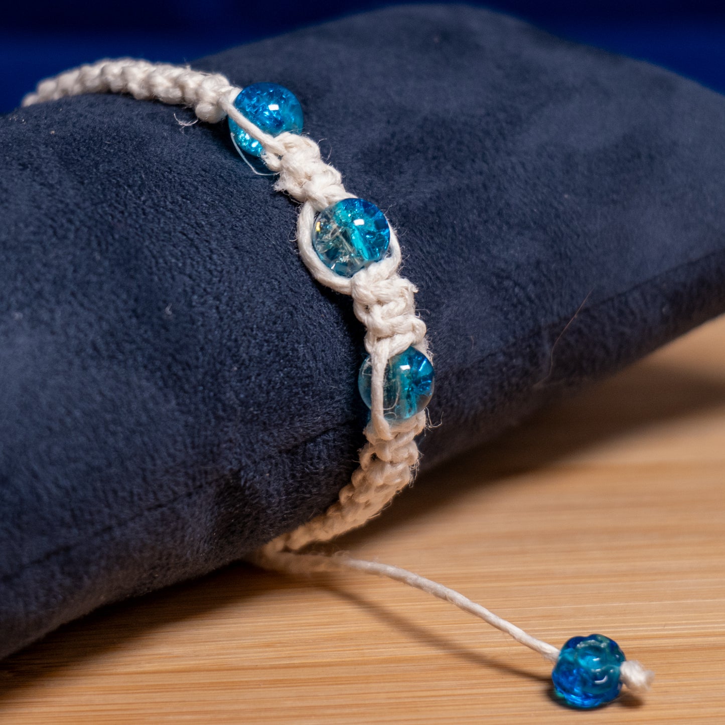 Crackled Ocean armband