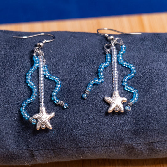 Sea Star oorbellen