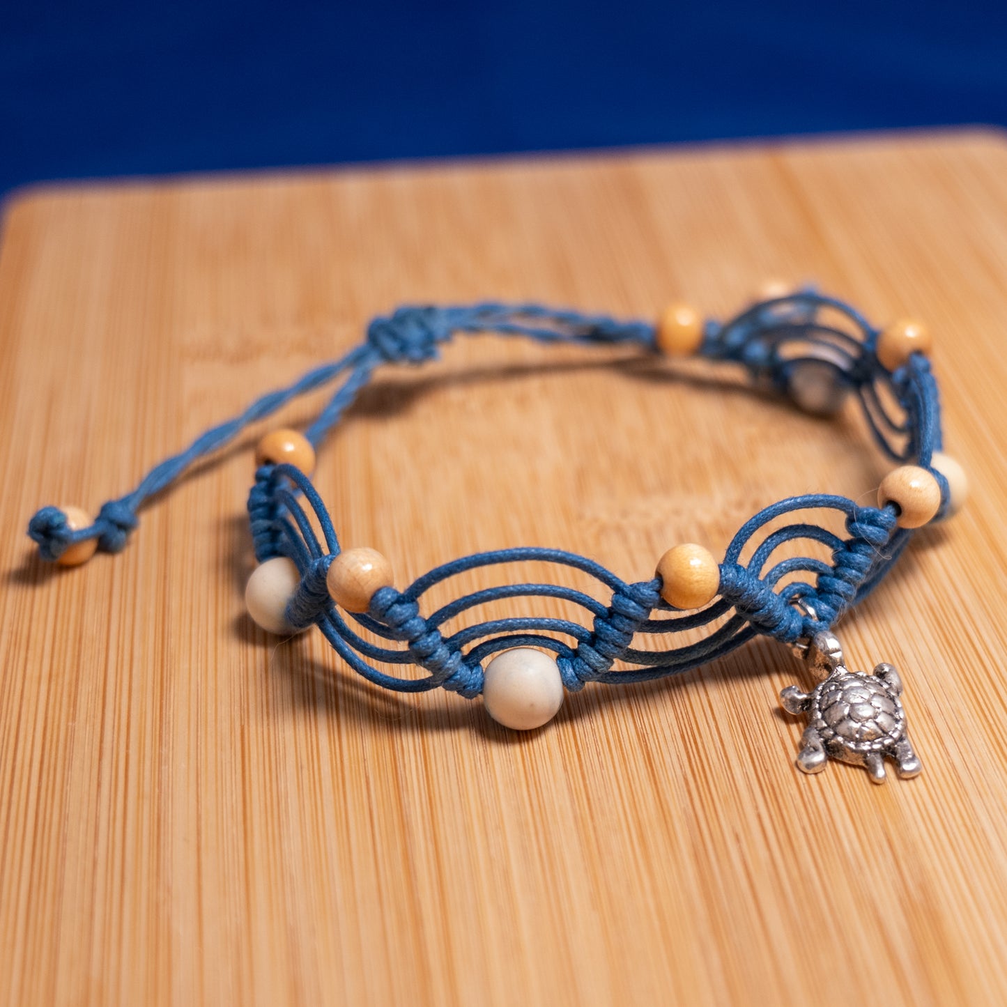 Blue Wave Turtle armband