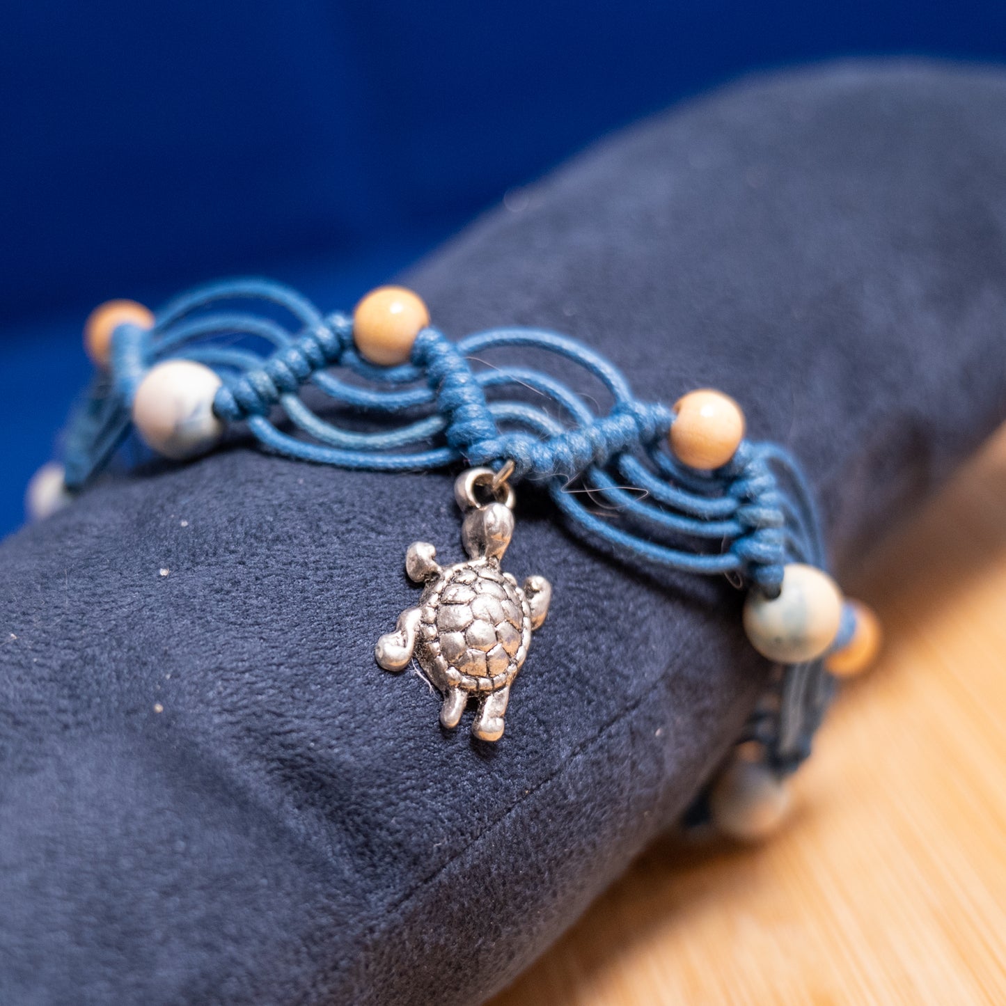 Blue Wave Turtle armband