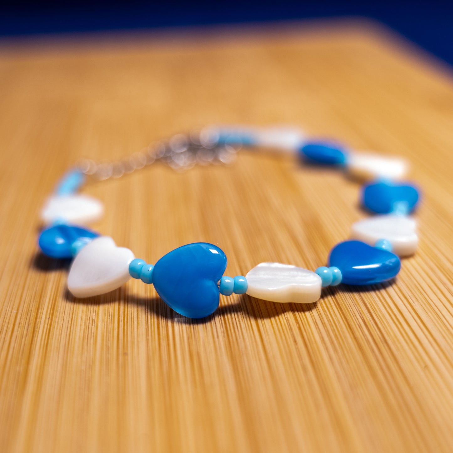 Blue Heart armband
