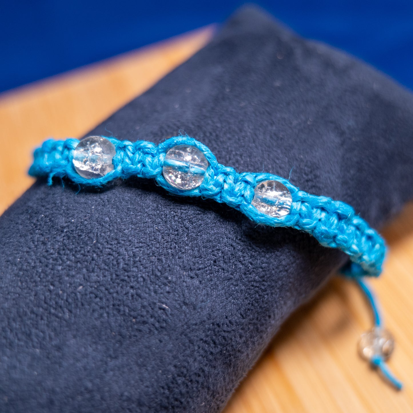 Crackled Ocean armband