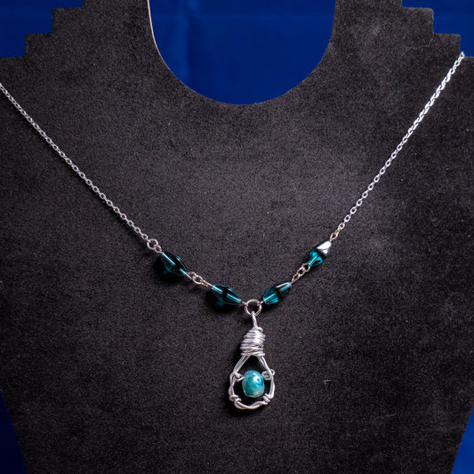 Sea Glow Pearl Drop ketting