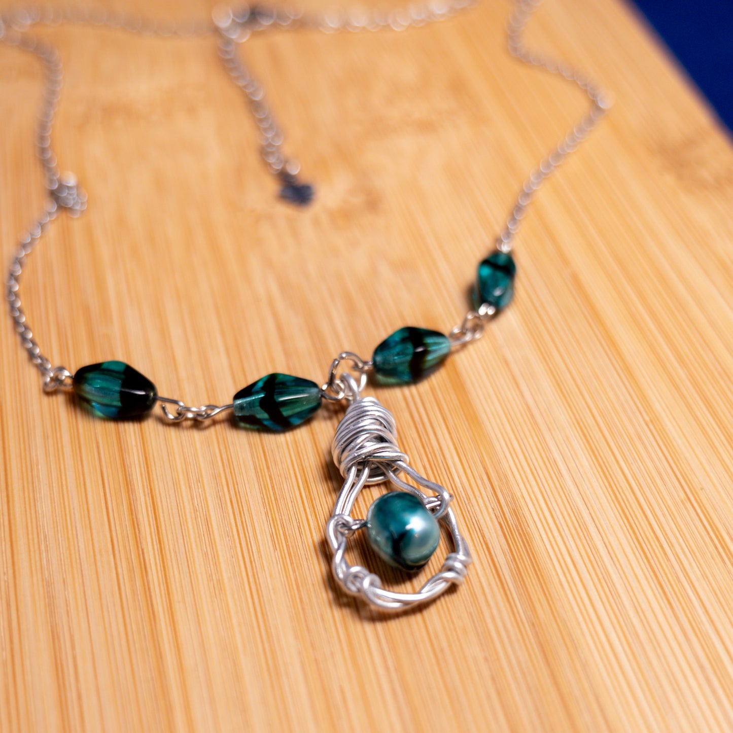 Sea Glow Pearl Drop ketting