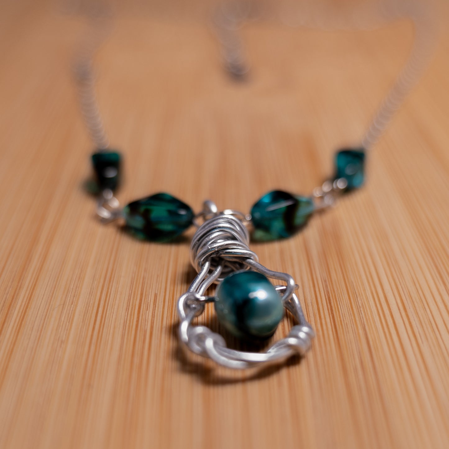 Sea Glow Pearl Drop ketting