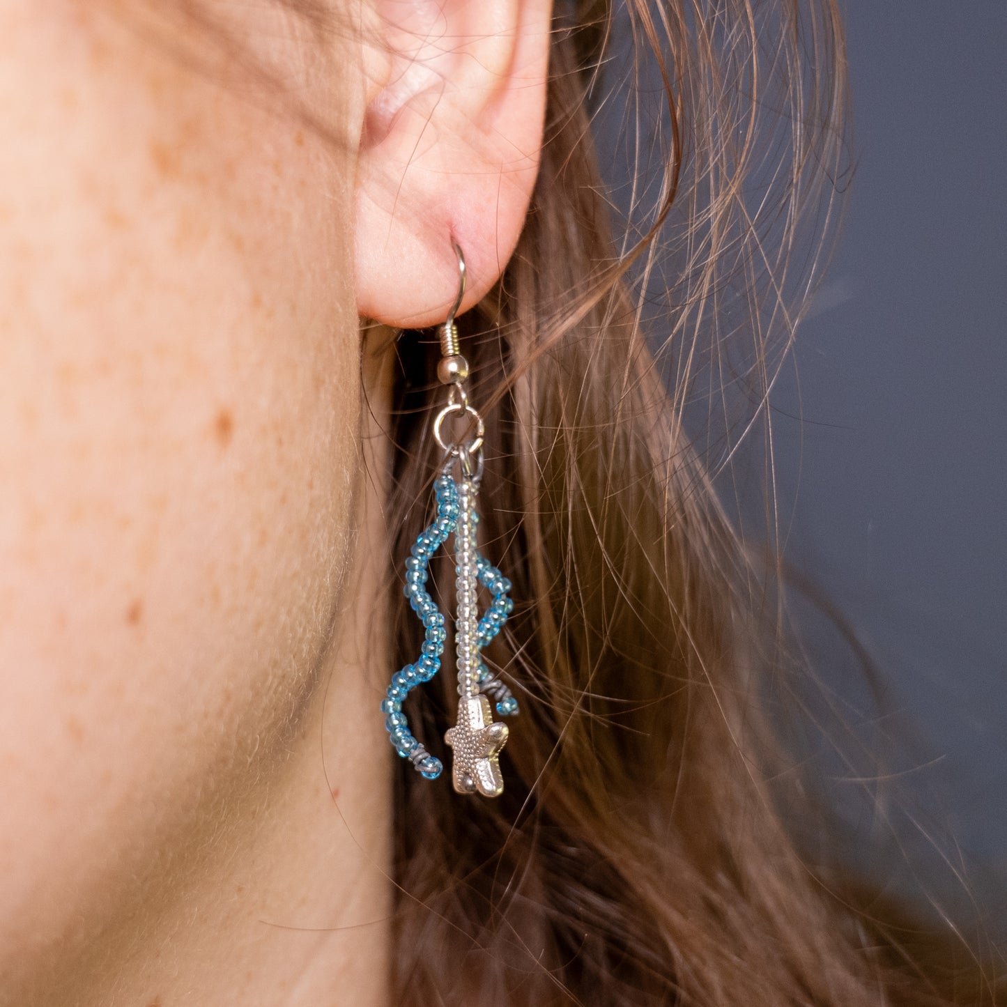 Sea Star oorbellen