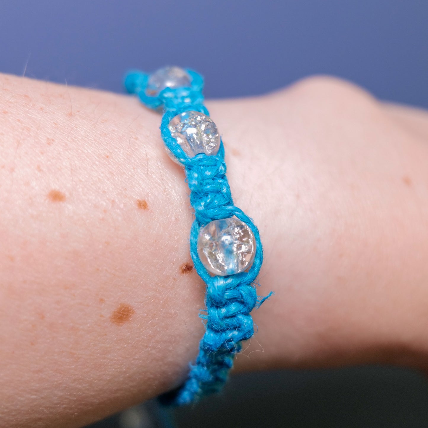 Crackled Ocean armband
