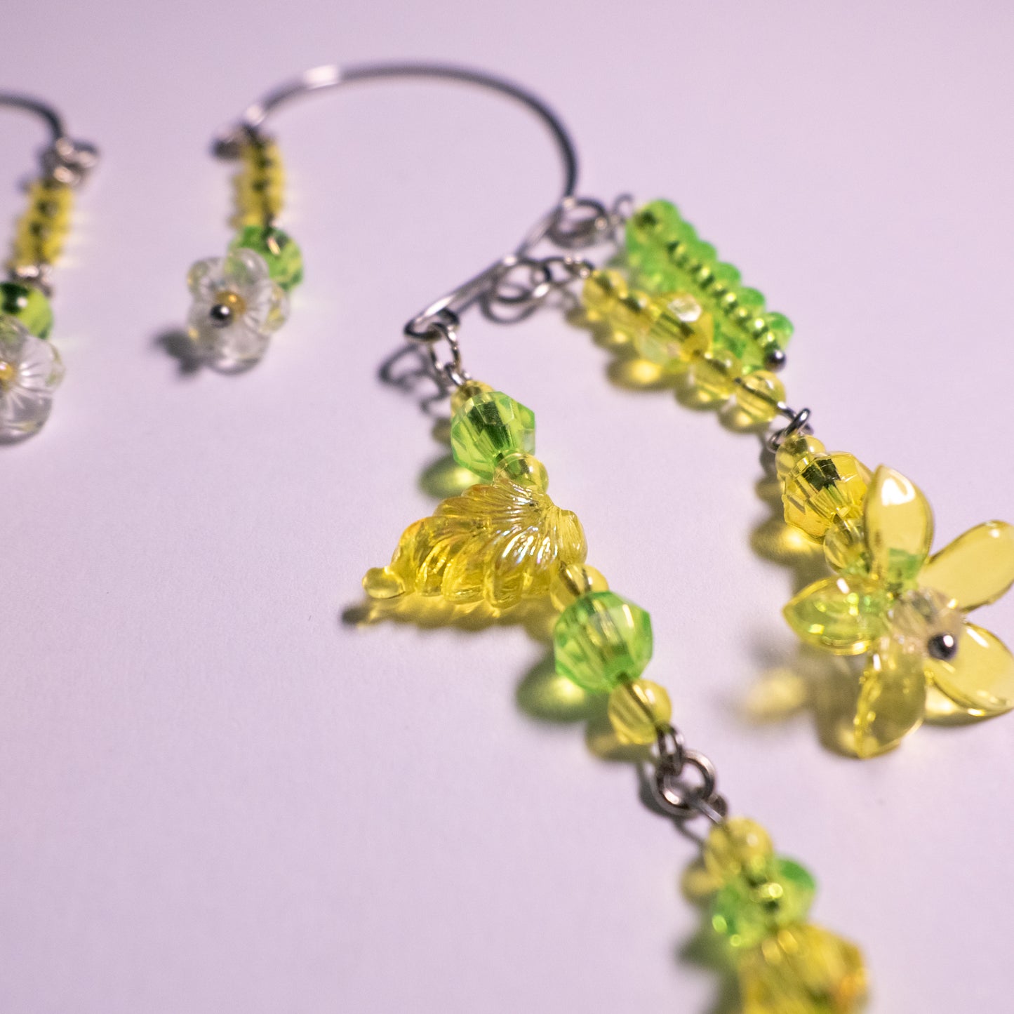 Ear cuffs Peridot Bloesem