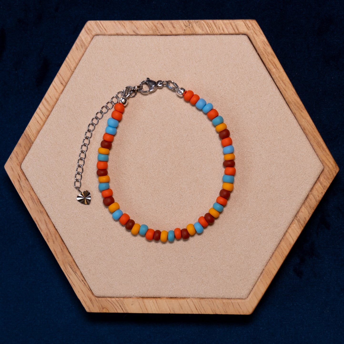 Rocailles armband zachte kleurenmix