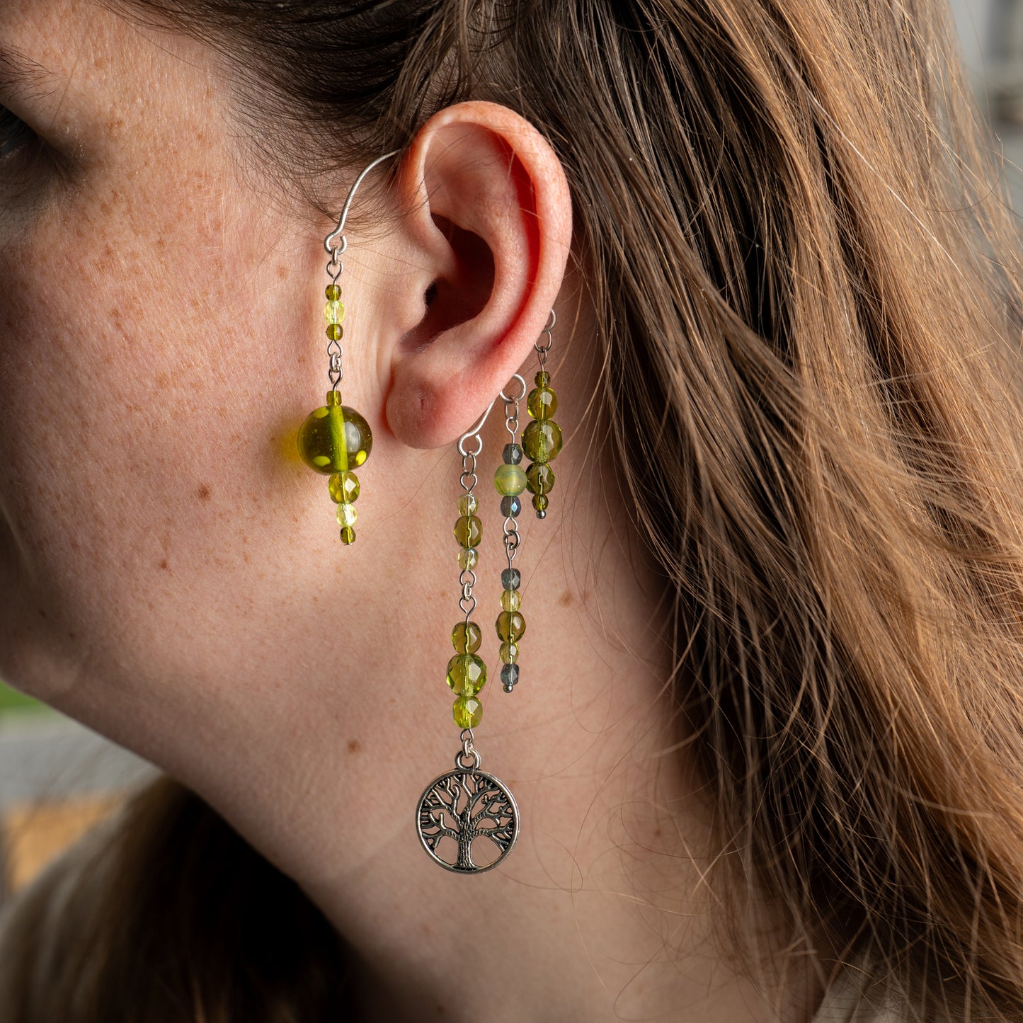 Ear cuffs Tree of Life