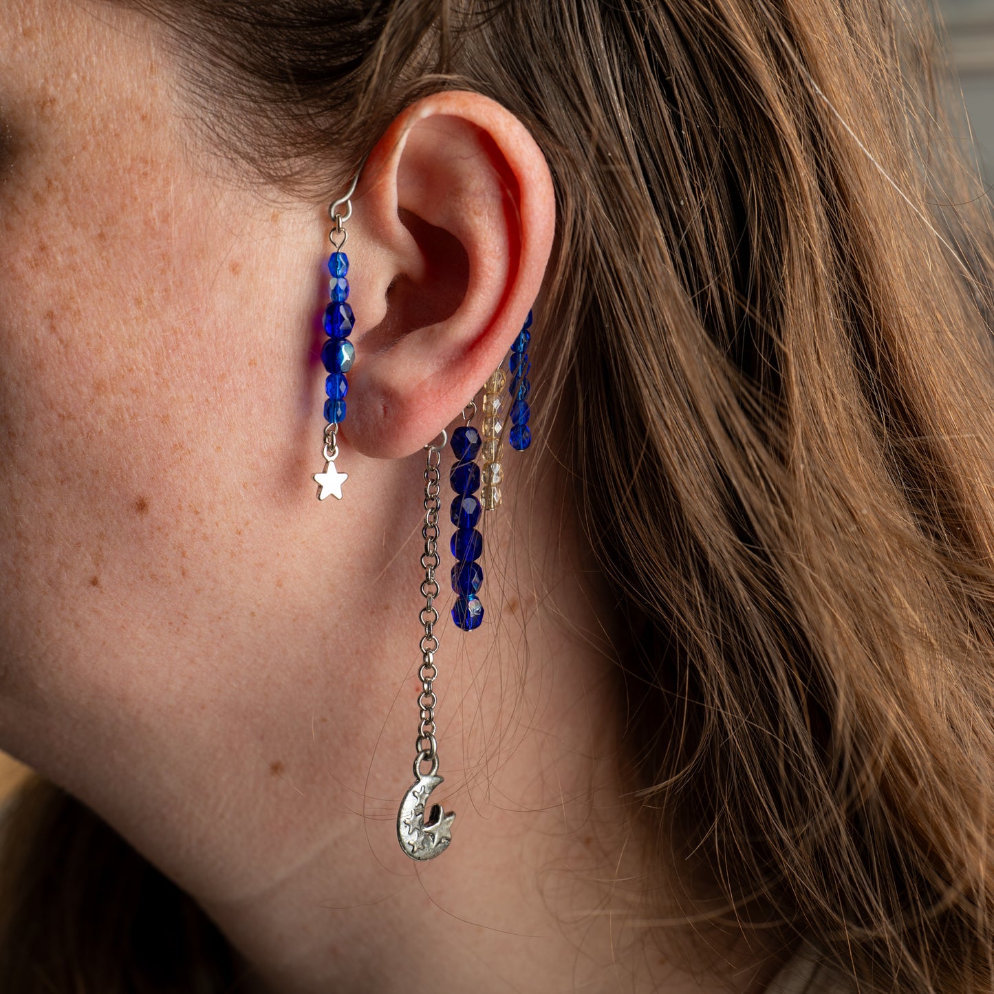 Ear cuffs Sterrennacht