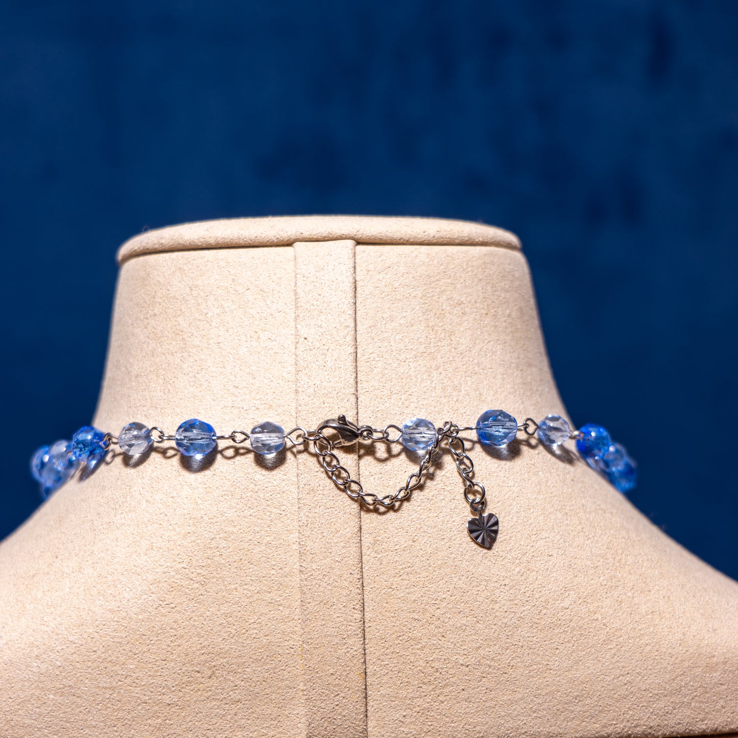 Blauwe kolibrie ketting