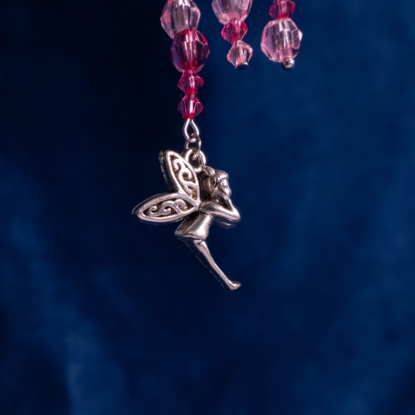 Roze/paarse elf ear cuffs