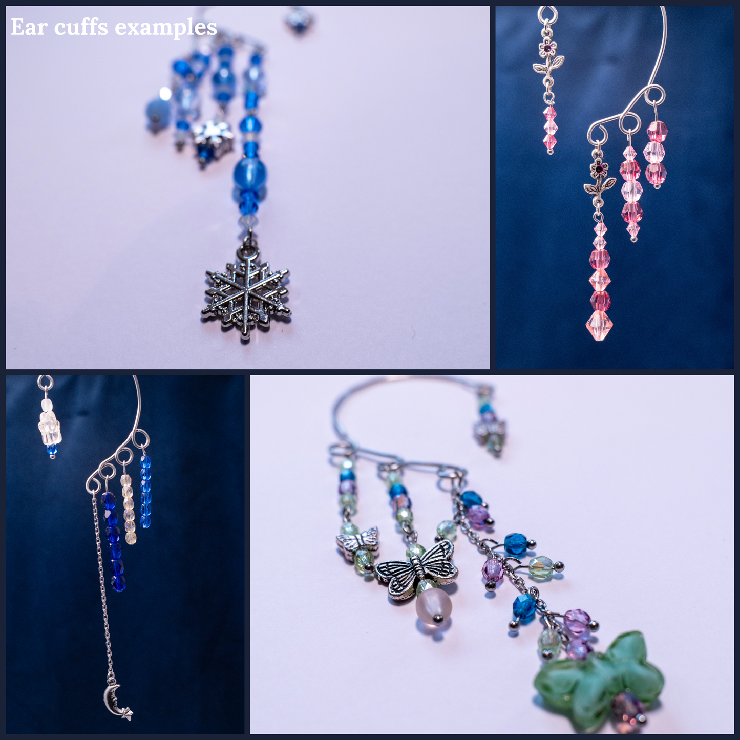 Mystery custom ear cuffs